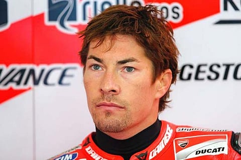American former MotoGP champion Nicky Hayden