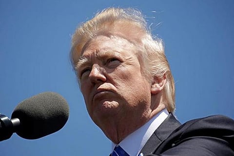 US President Donald Trump