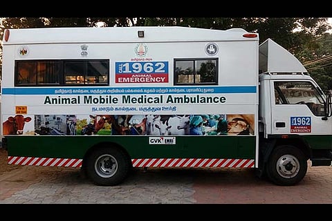 Animal ambulances are already stationed in 5 districts