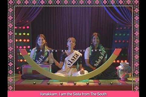 A screen shot from the video