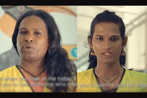 Screenshot from the video