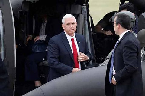 US Vice President Mike Pence
