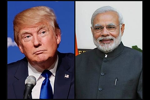 Donald Trump and Narendra Modi