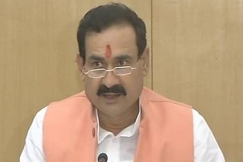 Madhya Pradesh minister Narottam Mishra