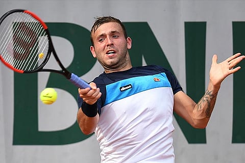British player Dan Evans