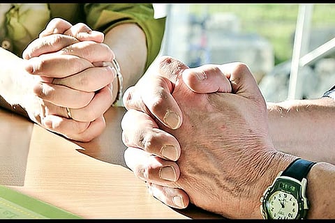 Prayer paves way for some luck