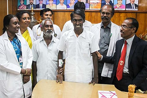 Doctors at Stanley Hospital surgically removed the razor blades from the patient?s body