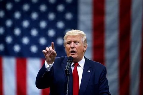 US President Donald Trump