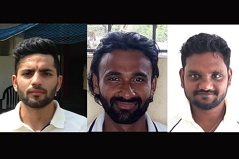 (From left) Dhruv Shorey, Yo Mahesh, Wilkins Victor