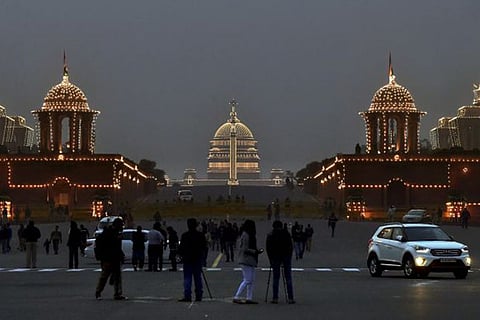 Lutyens' Zone, which houses the offices of the Union Govt, will be lit up as part of the celebration