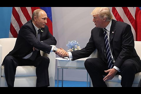 Putin told his US counterpart Trump that Moscow did not meddle in US presidential election
