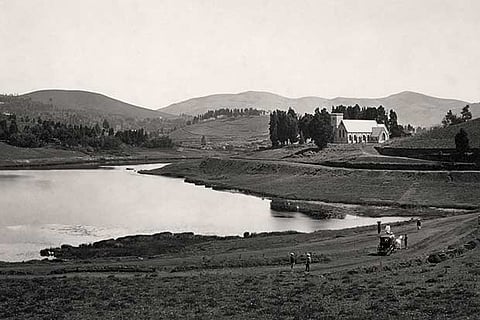 A picture clicked by Samuel Bourne of Udhagamandalam