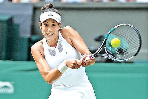 Garbine Muguruza powers her way into the final beating Rybarikova