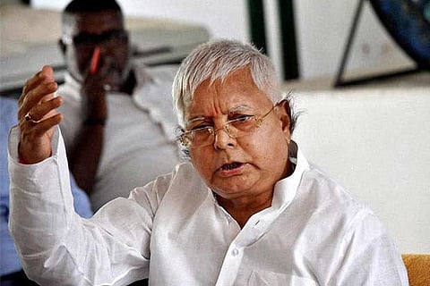 RJD President Lalu Prasad Yadav
