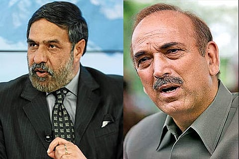 Anand Sharma and Ghulam Nabi Azad