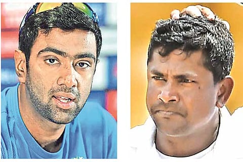Ravichandran Ashwin and Rangana Herath