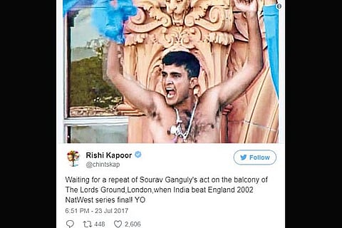 Rishi Kapoor gets trolled for his sexist tweet