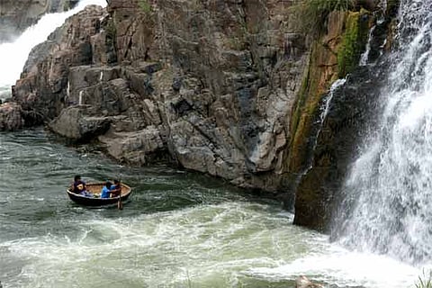 File photo of Hogenakkal Falls