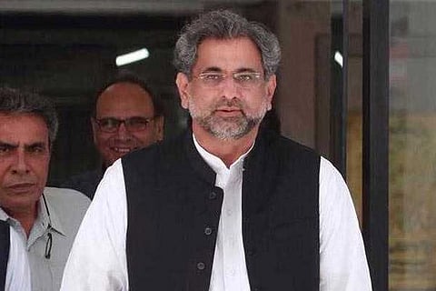 Pakistan's newly-elected Prime Minister Shahid Khaqan Abbasi