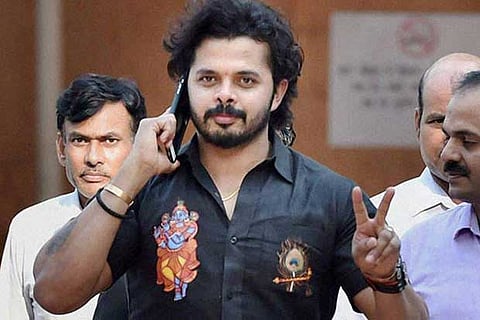 Former Indian cricketer S Sreesanth