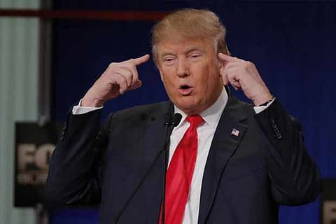 US President Donald Trump