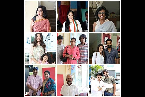 Friends, family and celebrities at the event