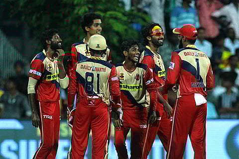 Chepauk Super Gillies celebrates its entry into the TNPL final for the second time