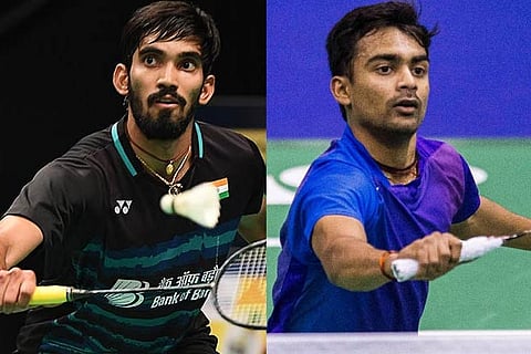 Kidambi Srikanth (L) and Sameer Verma