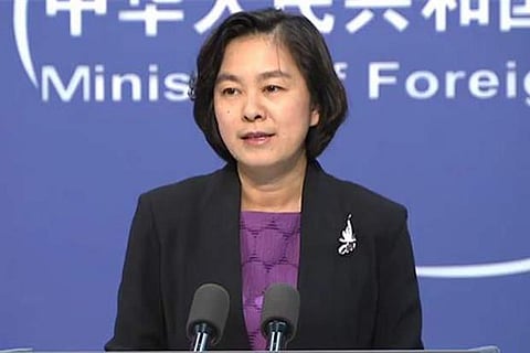 Chinese Foreign Ministry spokesperson Hua Chunying