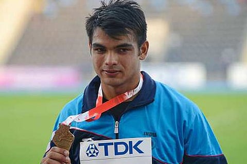 Indian javelin thrower Neeraj Chopra
