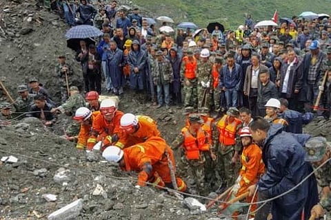 6 killed, over 100 missing after landslides hit Sichuan Province