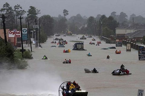 Hurricane Harvey, Texas.