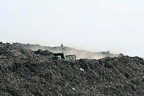 The landfill site falls under the East Delhi Municipal Corporation