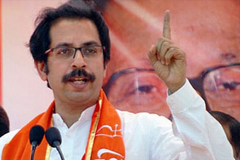 Shiv Sena President Uddhav Thackeray.