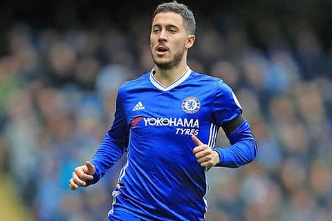 Chelsea star Eden Hazard