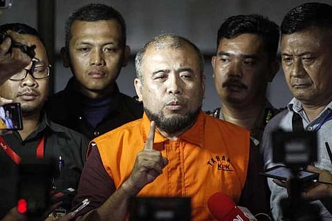 Patrialis Akbar, Indonesia's former justice minister (AFP)