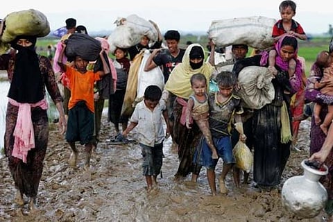 Rohingya say their village is lost to Myanmar's spiralling conflict