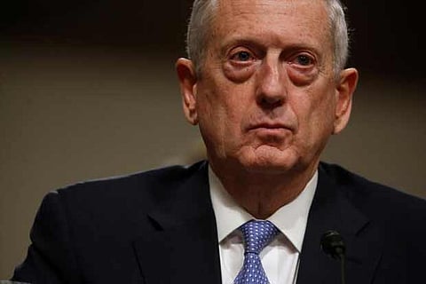 US Defence Secretary Jim Mattis