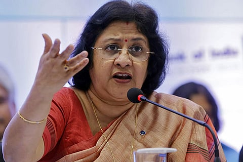 State Bank chairman Arundhati Bhattacharya