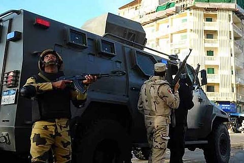 Egyptian security force (AFP File photo)