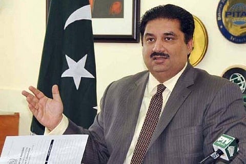 Pakistan Defence Minister Khurram Dastgir Khan