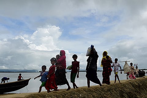 Rohingya Muslim refugees