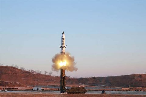 North Korea test fires intermediate range ballistic missile: US