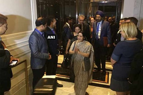 External Affairs Minister Sushma Swaraj