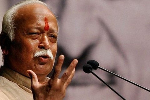 RSS Chief Mohan Bhagwat.