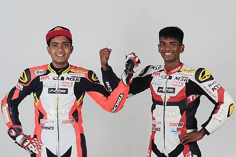 Sarath Kumar (left) and Rajiv Sethu