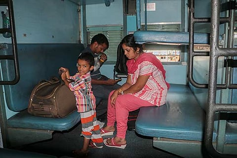 Women and children are traditionally treated with more consideration on sleeper trains