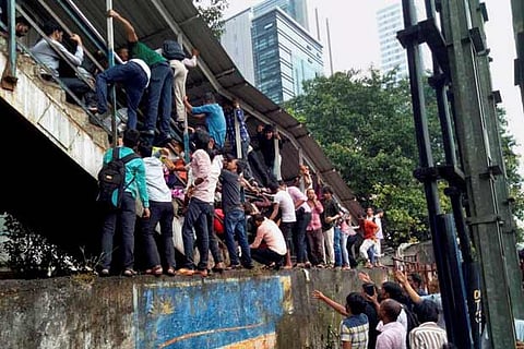File photo of Mumbai stampede