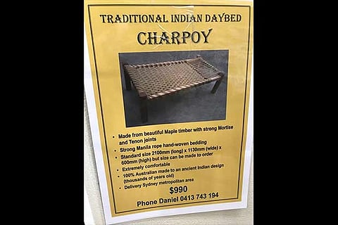 $990 Australian charpoy gets Twitter in a frenzy