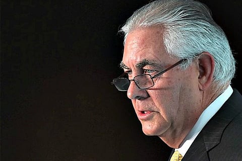 US Secretary of State Rex Tillerson